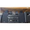 Image 1 : Panasonic Home Double Cassette Stereo System with Additional Pioneer Speaker