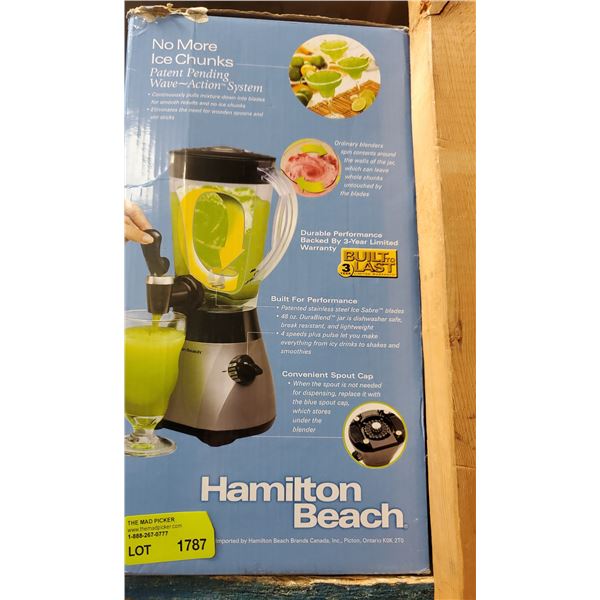 Hamilton Beach Waves Station Express Blender in Box