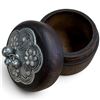 Image 7 : Tray of Trinket Boxes, Garnet Rope Necklace, Personal Size Cherry Tea Caddy & Watch Parts
