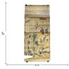 Image 2 : Songdi Wang Ten Kings of Hell Polychrome Hanging Scroll Painting (34 x 76 in.)