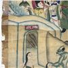 Image 7 : Songdi Wang Ten Kings of Hell Polychrome Hanging Scroll Painting (34 x 76 in.)