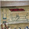 Image 8 : Songdi Wang Ten Kings of Hell Polychrome Hanging Scroll Painting (34 x 76 in.)