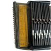 Image 3 : Black-Painted 12-Chord Autoharp-Style Zither with Note Guide, No. 04732 & Fitted Case