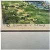 Image 5 : Paul Émile Lecomte "On the Banks of the Etang" Signed Color Etching (17 x 21 in.)