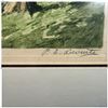 Image 6 : Paul Émile Lecomte "On the Banks of the Etang" Signed Color Etching (17 x 21 in.)