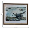 Image 2 : Wenham WWII RAF Hawker Typhoon Ground-Attack Artwork, Framed (26 x 24 in.)