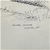 Image 6 : Michael Duncan Signed Maritime Pen & Ink Drawings, 1976-1977, Pair (12.5 x 16.5 in.)