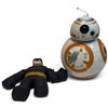 Image 1 : 2017 Hasbro Star Wars: The Last Jedi Hyperdrive BB-8 Droid & Batman Soft Figure Toy Lot