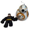 Image 2 : 2017 Hasbro Star Wars: The Last Jedi Hyperdrive BB-8 Droid & Batman Soft Figure Toy Lot