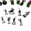 Image 2 : Britains & Other Painted Military Toy Soldiers, Highlanders, Cavalry & Infantry, Mixed Group