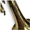 Image 3 : Buescher Elkhart Three-Valve Brass Trumpet with Mouthpiece, Serial No. 611696