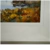Image 3 : Grant W. Fuller Signed Original Watercolor Forest Lake Landscape (28 X 20 in.)