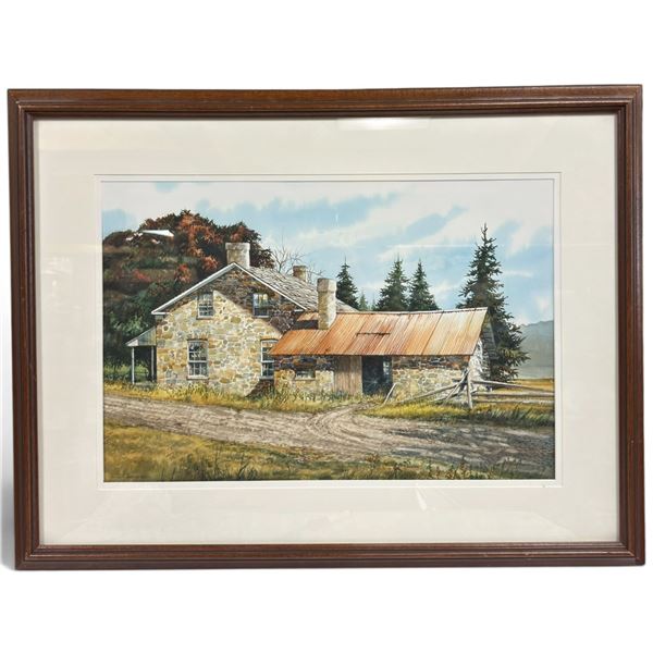 Jack Reid CSPWC "Murphy Place" Original Watercolor, Framed (29.5 x 22.5 in.)