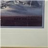 Image 3 : Kiff Holland Signed Nova Scotia Glass Watercolor Still Life, Framed Print (27 x 18.5 in.)