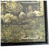 Image 2 : Russell Woodall Signed & Dated 1970-71 Framed Architectural Canvas Works, Set of 3