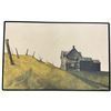 Image 7 : Russell Woodall Signed & Dated 1970-71 Framed Architectural Canvas Works, Set of 3