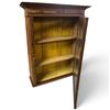 Image 5 : Victorian-Style Carved Wood Wall Display Cabinet with Glass Door (36.5 x 44 in.)