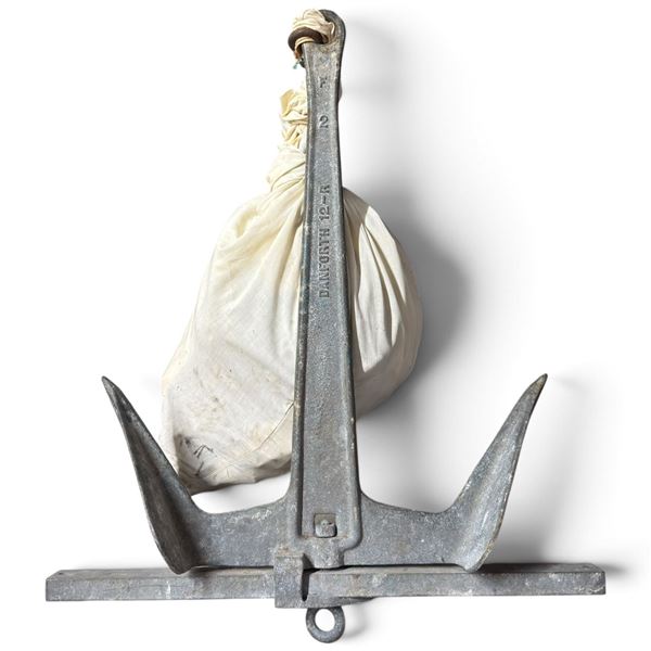 Danforth 12-R Galvanized Utility Marine Anchor with Bag of Chain (25 x 30 in.)