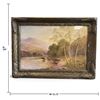 Image 2 : Signed J.W. Gozzard Pastoral Landscape with Cattle & Birch Trees Antique Print (21.5 x 18 in.)