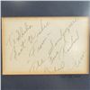 Image 4 : Framed Man of La Mancha Program & Autographs, Kiley & Martino (14.5 x 14.5 in.)
