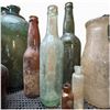Image 3 : Collection of 21 Embossed Glass Bottles, Fruit Jars, Medicine Bottles & Utility Jugs