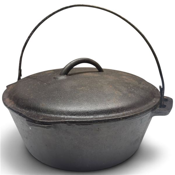 Birmingham Stove & Range Century Series No. 8 Cast Iron Dutch Oven (10 5/8 in.)