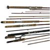 Image 2 : Assorted Vintage Fiberglass Fishing Rods, Rod Sections & Abu Garcia 5500 C3 Reel