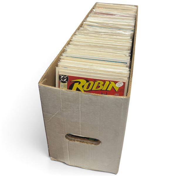 Large Box of Bagged DC Comics, Superman, Legion, Robin, Mister E, Shade & More