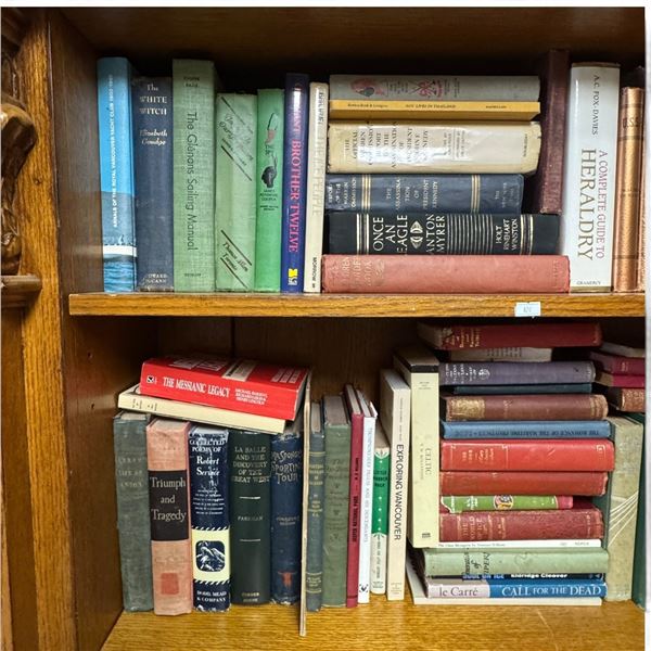 Large Mixed Collection of Antique, Vintage & Modern Books: Fiction, History & Reference