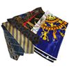 Image 1 : Group of 8 Patterned Scarves & Neckties incl. Yves Saint Laurent, Boss & Gianfranco Ferré