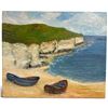 Image 3 : Two Coastal Paintings, One Signed Scott & E.F. Daniel West Shore