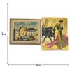 Image 2 : Two Oil Paintings: Village Marketplace (18 x 15 in.) & Matador (16 x 20 in.)