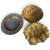 Image 2 : Mixed Art Nouveau & Arts and Crafts Brass Desk Accessories, Berndorf Dish & Frame