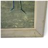 Image 3 : Signed Joy Long Modernist Figural Painting on Canvas in Wood Frame (22 x 37 in.)