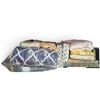 Image 1 : Mixed Household Linens, Crochet Lace & Packaged 60 x 144 in. Textiles