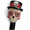 Image 3 : Sherpa Snow-Claw Aluminum Snowshoes with Bindings & Sugar Skull Walking Stick
