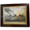 Image 5 : Three Framed Works: Richard Paton Naval Battle, Christopher Bollen & T. de Castro