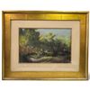 Image 1 : Joan Kinsman Signed 'Mesquite Trail' Original Pastel Landscape, Framed (30 x 24 in.)