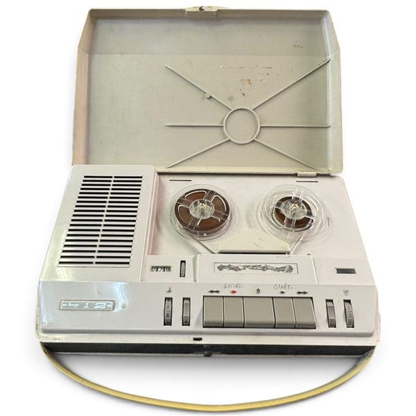 Loewe-Opta Optacord 412 Portable Reel-to-Reel Tape Recorder, Pro Musica Toronto, 1961-64