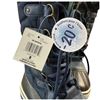 Image 3 : Canadiana 20 Crystal Navy & Black Winter-Lined Lace-Up Boots, Size 8, New
