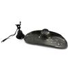 Image 1 : Early 20th C. Liberty & Co. Tudric Pewter Rose Inkstand & Llama-Finial Metal Bell