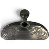 Image 3 : Early 20th C. Liberty & Co. Tudric Pewter Rose Inkstand & Llama-Finial Metal Bell