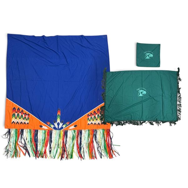 Three First Nations Flags & Banners, Seabird Island Band, Largest (62 x 75 in.)