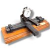 Image 2 : Phaett Crossbow Draw Weight Testing Gauge w Dial Indicator, Steel Fixture & Wood Base, Archery Tool