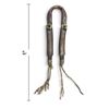 Image 2 : Vintage Wooden Equestrian Hames w Metal Connectors & Rope 40" Long