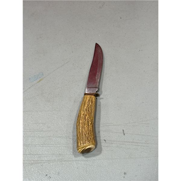 VTG Blue Steel 974-13-L Stag Handle Hunting Knife
