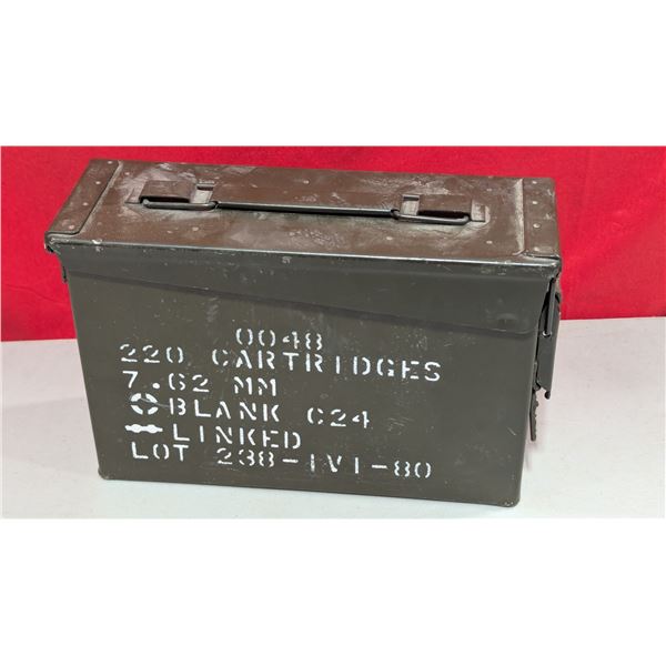 VTG Military 7.62mm C24 Blank Ammunition Can
