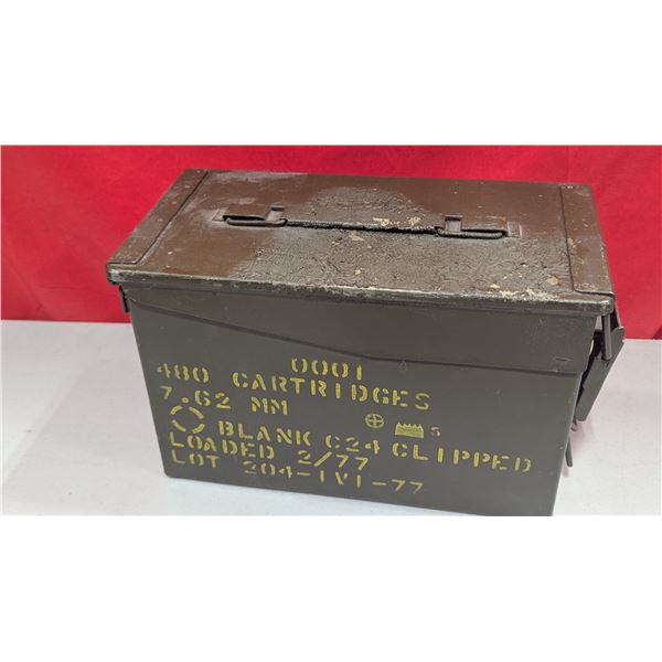 VTG Military 7.62mm C24 Blank Ammunition Can