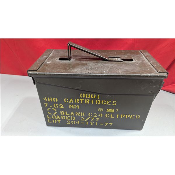 VTG Military 7.62mm C24 Blank Ammunition Can
