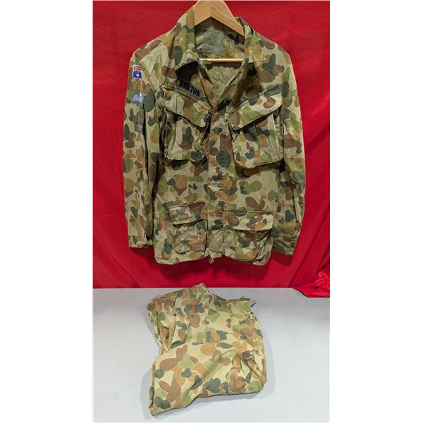 VTG Australian Army DPCU AUSCAM Uniform Set Jacket & Trousers - WO2 Horton Parachutist